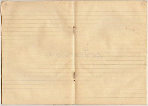 Old notebook. Old blank notebook with lines #Sponsored , #Paid, #SPONSORED, #blank, #lines, #notebook Old Notebook, Aged Paper, Blank Notebook, Notebook Design, Game Art, Art Inspiration, Stock Images, Stain, Art Design