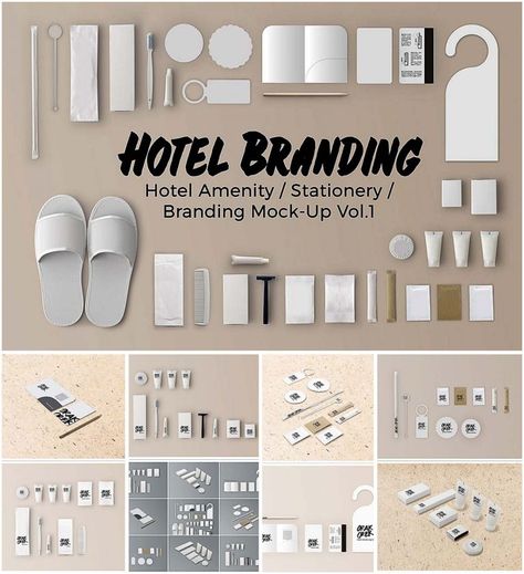 Amenities Hotel Ideas, Logo For Hotel, Resort Branding, Hotel Logo Design, Boutique Hotel Room, Hotel Toiletries, Hotel Ads, Hotel Ideas, Amenity Kits