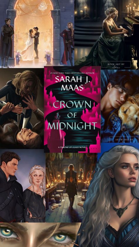 Throne Of Glass Fanart, Fiction Books Worth Reading, Throne Of Glass Books, Crown Of Midnight, Fantasy Romance Books, Fantasy Book Series, Throne Of Glass Series, Fantasy Books To Read, Sarah J Maas Books