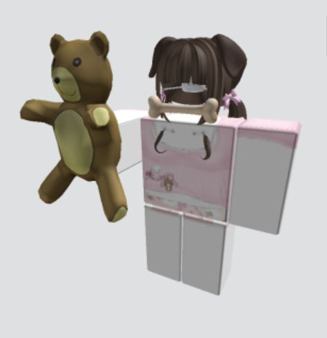 Puppycore Roblox Avatar, Roblox Puppycore, Road Blocks, Roblox Skins, Rblx Fits, Avatar Ideas, Kawaii Core, Roblox Fits, Roblox Avatars