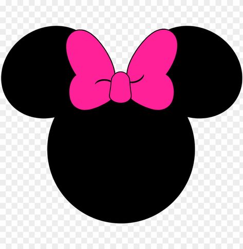 Minnie Mouse Head Silhouette, Minnie Mouse Png Transparent, Minnie Mouse Clipart, Minnie Mouse Svg, Mouse Clipart, Minnie Mouse Head, Tye Dye Patterns, Mouse Logo, Bolo Minnie