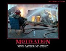 It is easy to lose motivation in the fire service. A Strong leader can remedy that. Firefighter Brotherhood, Firefighter Humor, Firefighter Quotes, Demotivational Posters, Volunteer Firefighter, Lazy People, Fire Service, Memes Humor, Like A Boss