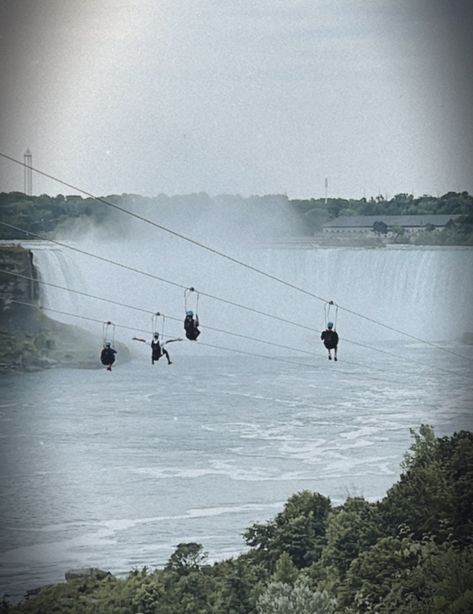 Niagara Falls; ziplining, canada, waterfall Niagara Falls, Natural Landmarks