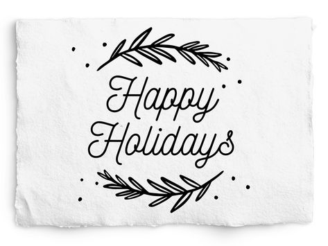 Happy Holidays Hand Lettering, Happy Holidays Font, Happy Holidays Calligraphy, Happy Holidays Lettering, Happy Holidays Images, Holiday Typography, Holiday Calligraphy, Happy Holidays Sign, Holiday Card Inspiration