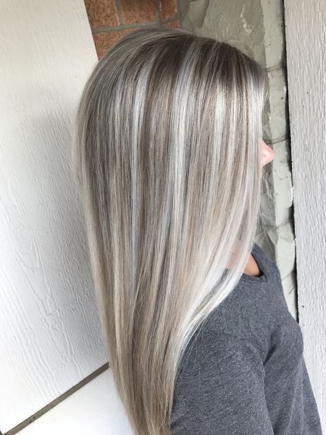 Ice Blonde Hair. Highlights Silverish Blonde Hair, Blonde Silver Hair Highlights, Grey Hair Blonde Highlights, Icey Blonde Fall Hair, Gray Highlights On Blonde Hair, Grey Highlights On Blonde Hair, Cool Tone Blonde Highlights, Ice Blonde Hair With Lowlights, Blonde Hair With Silver Highlights