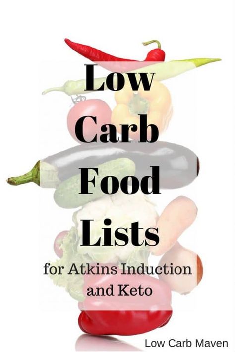 Low Carb Food, Adkins Diet, Atkins Induction, Low Carb Food List, Low Carb Maven, Atkins Diet Recipes, Keto Diets, Atkins Recipes, High Carb Foods