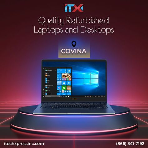 If you need a computer right now but you don't have that amount money to buy a brand new laptop right now, you can try us. We sell the finest condition refurbished laptops and desktops in very affordable price in Covina and it’s suburbs. log on to http://itechxpressinc.com/ NOW Or call (866) 341 7192 #refurbishedproduct #laptop #computersell Computer Repair Services, Refurbished Laptops, New Laptop, Computer Repair, New Laptops, Right Now, Repair, Laptop, Computer