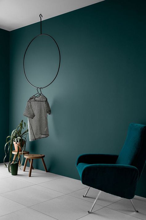 Eclectic Trends | Jotun Colors 2018 - Discover 'Rhythm of Life' - Eclectic Trends Interior Design Minimalist, Scandinavian Style Home, Teal Walls, Living Room Red, Green Walls, Living Room Green, Blue Living Room, Dining Room Rug, Room Paint