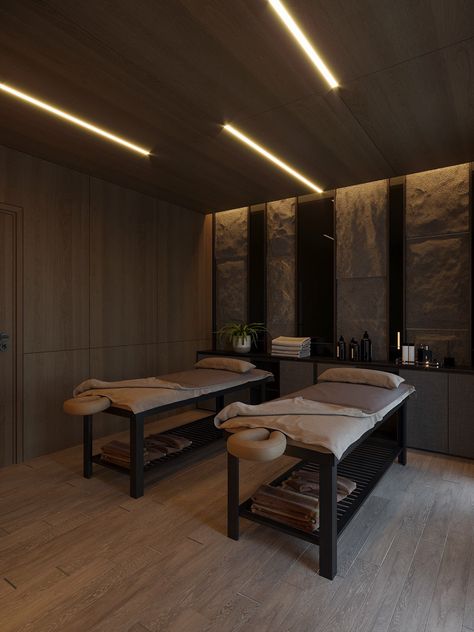 LOVUE Spa :: Behance Wellness Room Design, Spa Interior Design Luxury, Spa Design Interior, Luxury Spa Design, Spa Photography, Spa Massage Room, Massage Room Design, Concept Interior Design, Couples Spa