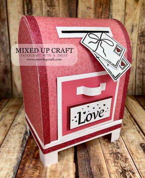 Mail Box Gift, Card Mailbox, Girls Valentines Boxes, Diy Valentines Box, Diy Mail, Valentine Card Box, Diy Mailbox, Up Craft, Valentines Box