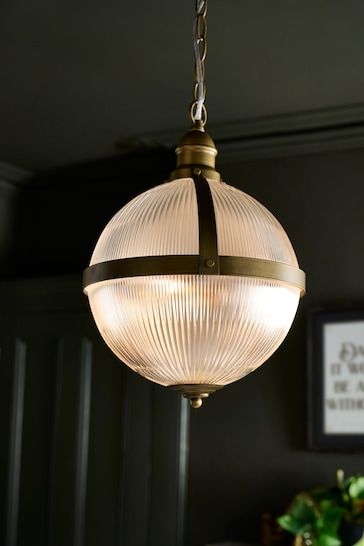 Unique Lights, Nature Inspired Lighting, Orb Light, Cottage Exteriors, Globe Ceiling Light, Brass Ceiling Light, Glass Orb, Rockett St George, Outdoor Pendant Lighting