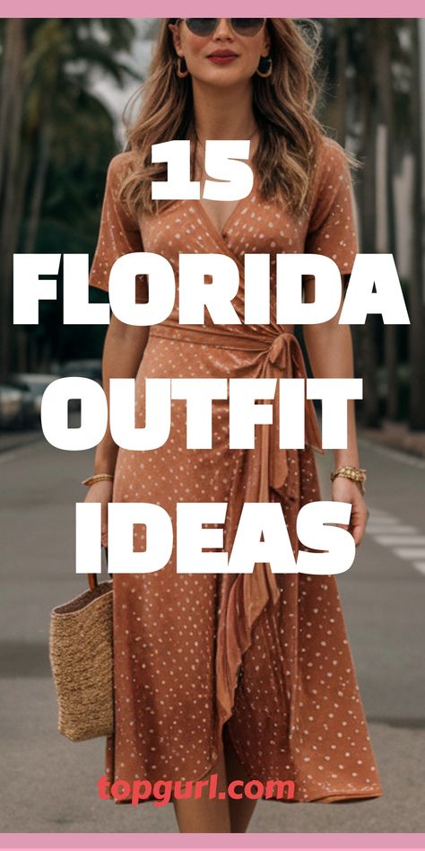 15 fashionable Florida Outfit Ideas Fall Outfits For Tropical Weather, Shein Outfits For 30 Year Olds, Everglades Outfit Ideas, Florida Brunch Outfit, Going Out Florida Outfit, Florida Chic Outfits, Outfit Ideas For Florida In December, Chic Florida Outfits, Florida September Outfits