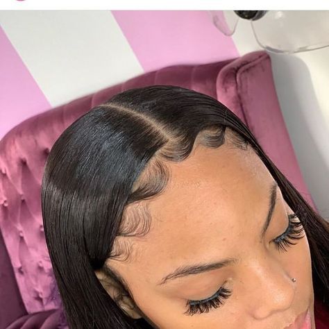 Shop at Lay It Now for all of your hair needs! #laid #slayed #babyhair #natural #hairstyle #curlyhair #lace #products #gel #blackgirl #4c Peinados Con Baby Hair, Gel Hairstyles, Head Braid, Edges Hair, Slick Hairstyles, Hair Laid, Sleek Hairstyles, Baddie Hairstyles, Grunge Hair