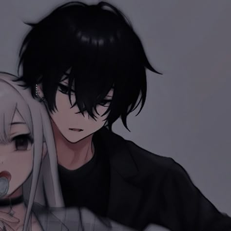 ᴱᴰᵀ ᴮᵞ: ᴬᴺᴳᵁˢ Emo Couples, Animes Emo, Aesthetic Profile Picture Cartoon Soft, Emo Pfp, Image Chat, Best Anime Couples, Body Pose Drawing, Cartoon Profile Pictures, Cute Anime Profile Pictures