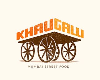 Khau Galli - Mumbai Street Food Brand Logos, Mumbai Street, Food Logo Design Inspiration, Mumbai Street Food, Funky Quotes, Indian Illustration, Ads Creative Advertising Ideas, Swag Quotes, Logo Samples