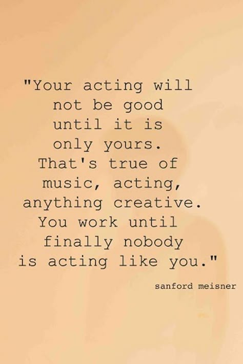 “It takes twenty years to be a master!” ~ Sanford Meisner  Perhaps that explains why the legendary New York acting teacher, and creator of the Meisner Technique, waited so long to found his first and only theater. Sanford Meisner Center opened in 1995 as he reached his eighth decade of life. Born August 31, 1905 and raised in Brooklyn, New York, Sanford Meisner graduated from Erasmus Hall in 1923 and attended The Damrosch Institute of Music (now Juilliard). Acting Quotes Inspirational, Acting Class Aesthetic, Theater Quotes, Meisner Technique, Acting Life, Sanford Meisner, Acting Inspiration, Acting Scripts, Actress Career