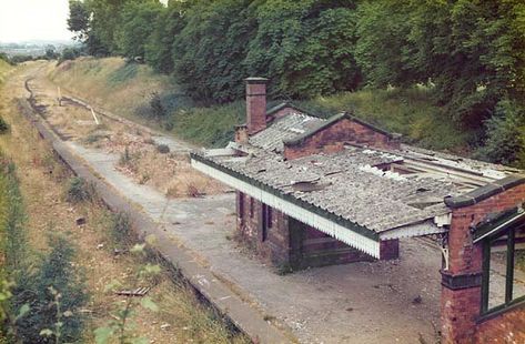 Abandoned Train Station, Train Tunnel, John Bell, Disused Stations, Old Train Station, Steam Engine Trains, Abandoned Train, Steam Railway, Victorian Buildings