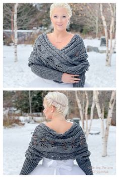 Knit Sleeve Scarf, Ballet Wrap Sweater Pattern, Knitted Shrugs With Sleeves, Sleeve Scarf Sweater Wrap, Sweater Scarf Wrap, Knitted Scarf With Sleeves, Scarf Sweater Wrap Crochet Pattern, Sleeve Wrap Scarf Pattern, Wrap Sweater Knitting Pattern