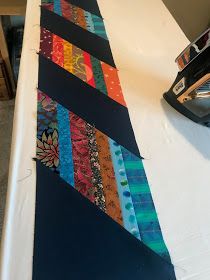 Quilt Craft Ideas, Bright Quilts, Tie Quilt, Scrappy Quilt Patterns, Straight Line Quilting, Cuddling On The Couch, String Quilts, Scrap Quilt Patterns, Quilt Border