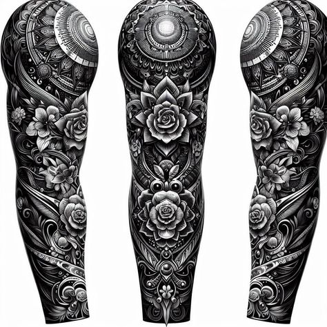 I will make professional custom tattoo design Full Sleeve Geometric Tattoo Men, Mandala Tattoo Sleeve For Men, Geometric Full Sleeve Tattoo, Mens Arm Sleeve Tattoos Ideas Unique, Geometric Mandala Tattoo Design Men, Goth Sleeve Tattoo, Men’s Full Sleeve Tattoo, Blackout Sleeve Tattoo, Best Sleeve Tattoos Men