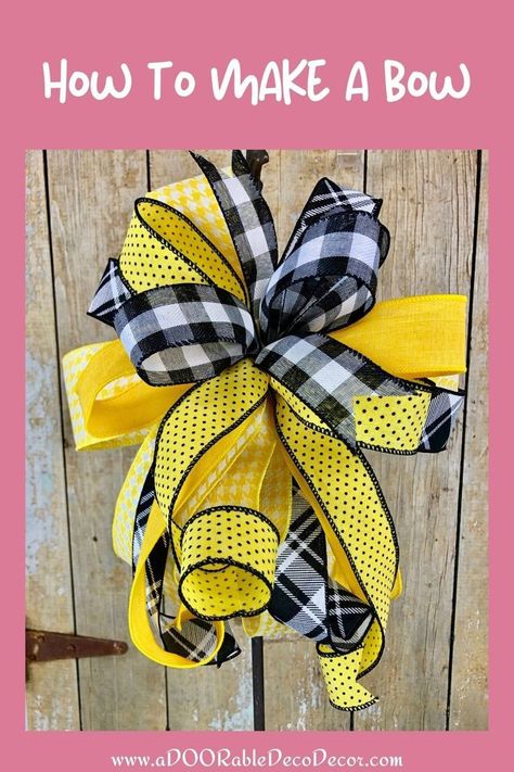 Ribbon Bows For Wreath, Diy Wreath Bows Tutorial How To Make, 3 Ribbon Bow How To Make, How To Use A Bow Maker, How To Make A Wreath Bow Step By Step, Bows For Wreaths How To Make, Making A Bow With Ribbon Step By Step, Bow Making Tutorial Step By Step Ribbons, Ez Bow Maker Tutorial