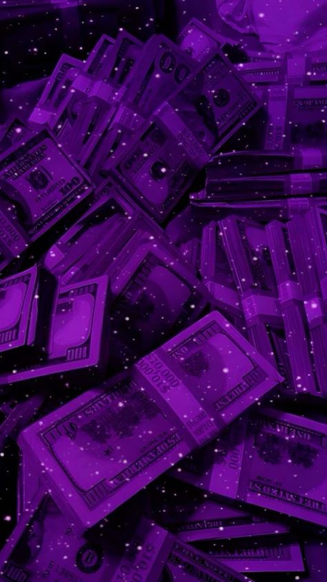 Aesthetic Money Wallpapers, Purple Money, Money Wallpapers, Purple Glitter Wallpaper, Aesthetic Money, ليلو وستيتش, Pretty Wallpaper Ipad, Money Wallpaper Iphone, Dark Purple Wallpaper