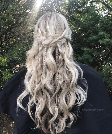 Hair Styles Fantasy Hairstyles, Daenerys Hair, Fantasy Hairstyles, Mini Braids, Formal Hairstyles For Long Hair, Professional Hair Color, Keratin Complex, Graduation Hairstyles, Healthier Hair