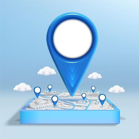 Gps icon mockup on the city map with pin... | Premium Vector #Freepik #vector #navigation-map #street-map #city-map #location-background Map Location Poster Design, Location Creative Ads Design, Location Flyer Design, Map Social Media Design, Map Location Design, Location Social Media Design, Location Poster Design, Location Map Design, Location Background