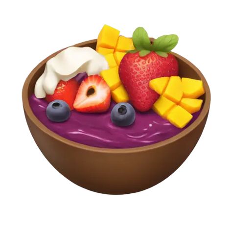 Insta sticker pack | AI Emoji Generator Emoji Generator, Acai Bowl, Mango, Bowl, Collage, Pins