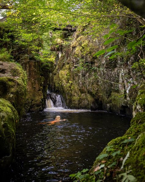 Lake District Walks, Swimming Benefits, Lake Swimming, Wild Swimming, Swimming Hole, Largest Waterfall, Small Waterfall, The Lake District, Travel Outdoors