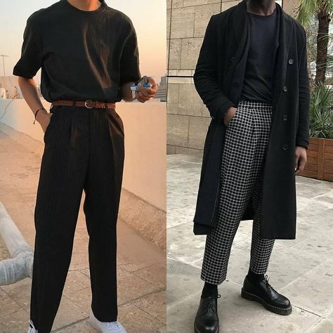 All black mood | Shop classy outfits from my page with the app linked in my bio #classyvision [Ad] Dark Academia Outfits, Dark Academia Outfit, Masc Outfits, Academia Outfits, Academia Style, Dark Academia Fashion, Academia Fashion, Fashion Male, Weekly Outfits