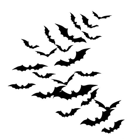 Sumind DIY 48 Pieces 3D Bats Halloween Accessories Kit, Halloween Party Supplies for Home Window Wall Decoration: Amazon.co.uk: Toys & Games Easy Haunted House, Diy Halloween Party, Scary Bat, Bat Decorations, Halloween Bat Decorations, Haunted House Decorations, Bat Wall, Diy Wall Decals, Bats Halloween