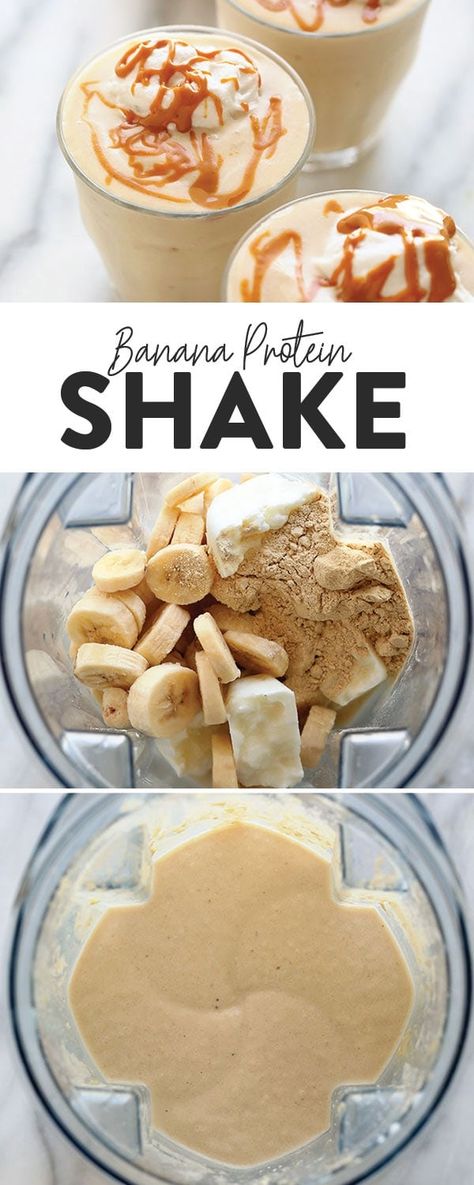 Fitness Smoothies, Fitness Protein Shakes, Protein Drink Recipes, Best Whey Protein Powder, Banana Protein Shake, Protein Shake Recipe, Healthy Protein Shakes, Best Whey Protein, Fit Foodie Finds