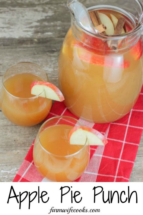 Apple Pie Cider Alcohol, Apple Cider Punch Spiked, Fall Spiked Apple Cider, Cold Fall Alcoholic Drinks, Thanksgiving Spiked Drinks, Spiked Apple Cider Cold, Cold Spiked Apple Cider Recipe, Apple Pie Punch Alcoholic, Apple Punch Alcohol