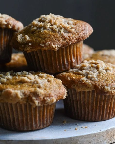 Pumpkin Streusel Muffins | Buttermilk by Sam Pumpkin Bagels, Pumpkin Streusel, Pumpkin Streusel Muffins, Pumpkin Muffin Recipes, Healthy Bread Recipes, Cookie Cake Pie, Streusel Muffins, Muffin Streusel, Pumpkin Bread Recipe