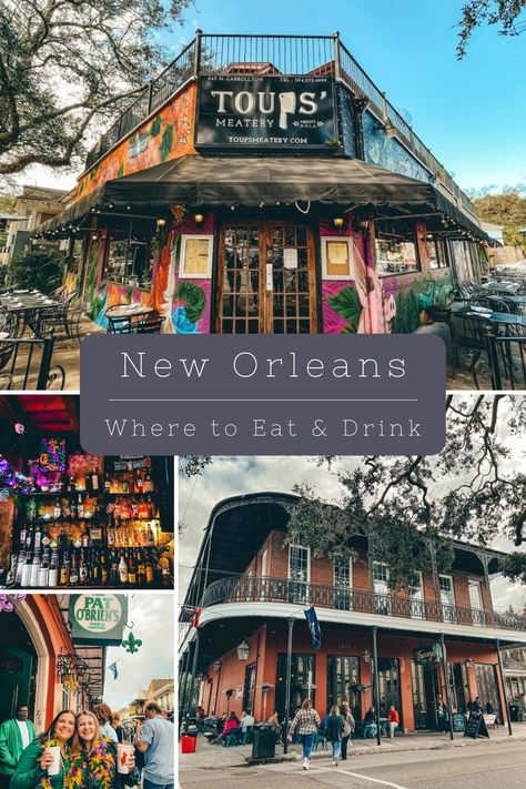 Tours In New Orleans, Best Restaurants In New Orleans, French Quarter Restaurants, Restaurants In New Orleans, New Orleans Travel Guide, Food Recommendations, New Orleans Vacation, Visit New Orleans, New Orleans French Quarter