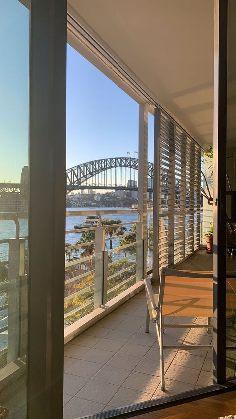 Apartment In Sydney, Apartments In Australia, Sydney Australia Houses, Double Bay Sydney, Sydney Apartment Aesthetic, Apartment In Australia, Australian Apartment, Aussie Lifestyle, Sunset Apartment