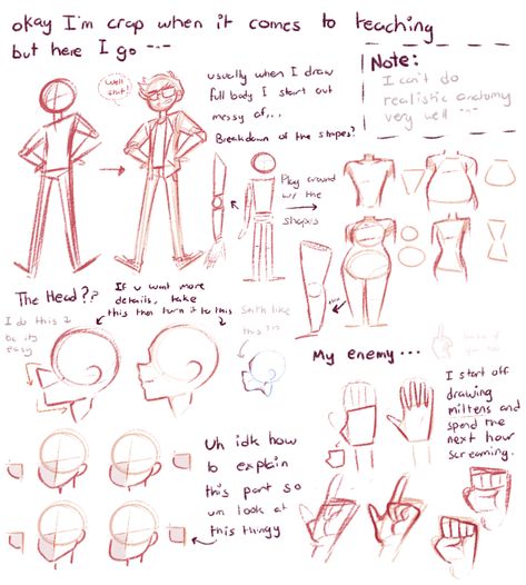 um tutorial thing by https://laser-pancakes.deviantart.com on @DeviantArt Some Drawings, Body Drawing Tutorial, Poses References, Guided Drawing, Anatomy Art, Art Tutorials Drawing, Drawing Reference Poses, Art Inspiration Drawing, Art Tips