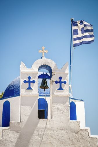 Greece Paros Island, Greek Blue, Greek Orthodox Church, Kusadasi, Greek Culture, Eastern Orthodox, Cathedral Church, Church Building, Visiting Greece