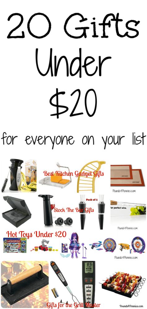 20 gifts for Under 20 dollars for everyone on your list. Especially for the hard to shop for person on your list. #giftideas #christmasgifts #giftsforhim #giftsforher Gifts Under 20 Dollars, Men's Gifts, Silicone Baking Sheet, Games For Boys, Target Gifts, 20 Dollars, Unique Gifts For Men, Bar Gifts, 20 Gifts