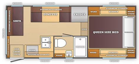 Camper Floor Plans, Truck Bed Slide, Cheap Tiny House, Camper Flooring, Diy Caravan, Slide In Truck Campers, Dream Camper, Bed Slide, Man Truck