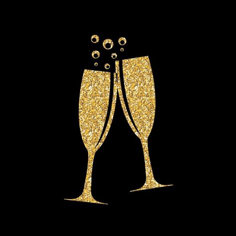 Happy New Year Love Quotes, Champagne Illustration, Blue Curacao Drinks, Free Graphic Design Software, Wine And Paint Night, Happy New Year Love, Champagne Cake, Antique Phone, New Year Illustration