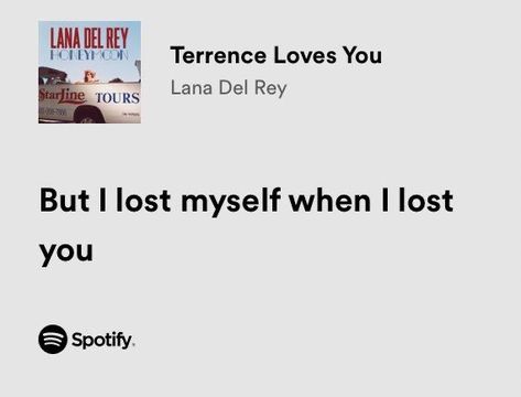 Winter Ashby, I Lost You, Terrence Loves You, Lana Del Rey Lyrics, Penelope Douglas, Lost You, Meaningful Lyrics, Spotify Lyrics, Lyrics Aesthetic