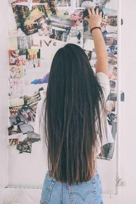 Woman With Long Hair, Peruvian Hair, Hair Envy, Brazilian Hair, Waist Length, Gorgeous Hair, Straight Hair, Human Hair Extensions, Hair Day