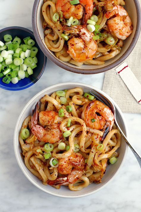 Shrimp Udon Noodles, Shrimp Udon, Udon Soup Recipe, Shrimp Noodles Recipes, Noodles Shrimp, Udon Noodles Recipe, Udon Recipe, Shrimp Noodles, Main Dish Casseroles