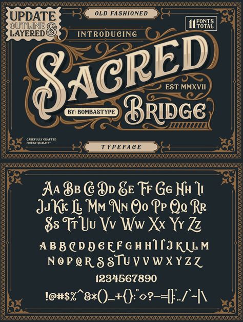 Old Fashioned Fonts Hand Lettering, Old Fashioned Handwriting, Vintage Lettering Fonts, Old Fonts Vintage, Vintage Typography Alphabet, Vintage Lettering Alphabet, Vintage Fonts Alphabet, Old Typography, Victorian Lettering