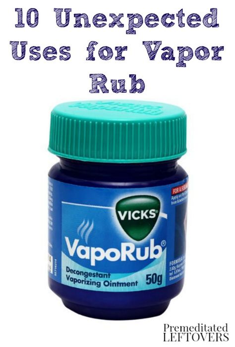 Vapor rub is great for easing cold symptoms, but you can use this popular… Uses For Vapor Rub, Vapo Rub, Vicks Vapor Rub, Vicks Vapor, Vicks Vaporub Uses, Uses For Vicks, Vapor Rub, Cold Symptoms, Vicks Vaporub