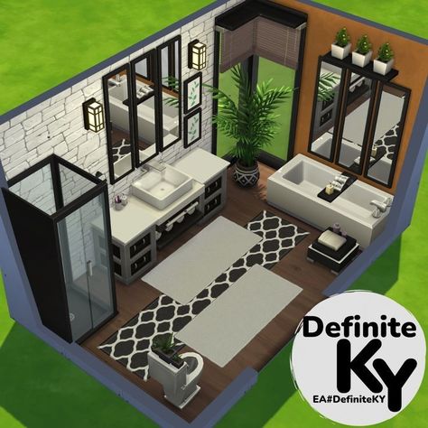 The Sims 4 Interior Design, The Sims House Ideas, The Sims 4 Room Ideas, Sims 4 Room Ideas Bedrooms, Sims Bedroom Ideas, Sims 4 Small House, Sims 4 Kitchen Ideas, Sims 4 Interior Design Ideas, Sims 4 Loft