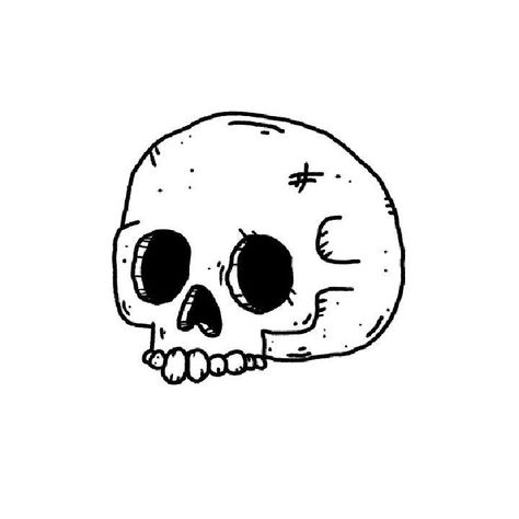 25 Easy Skull Drawing Ideas - How to Draw a Skull Skull Drawing Ideas, Sketch Guide, Draw A Skull, Simple Skull, Skull Sketch, Skull Drawing, Skull Head, A Skull, Drawing Easy