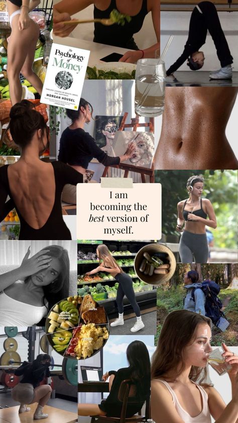 Wellness Rituals, Wellness Aesthetic, Fitness Vision Board, Sport Model, Vision Board Wallpaper, Life Vision Board, Vision Board Inspiration, Healthy Lifestyle Motivation, Fitness Inspiration Body